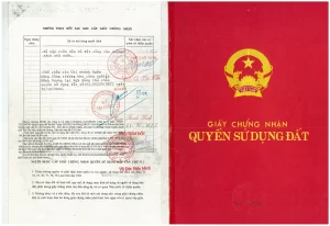 Giấy chứng nhận quyền sử dụng đất của dự án