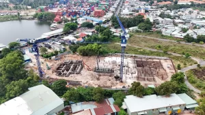 Tiến độ xây dựng —